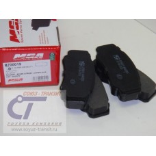Колодки тормозные задние дисковые R16 Fiat Ducato 2.3 JTD (77364860) MGA
